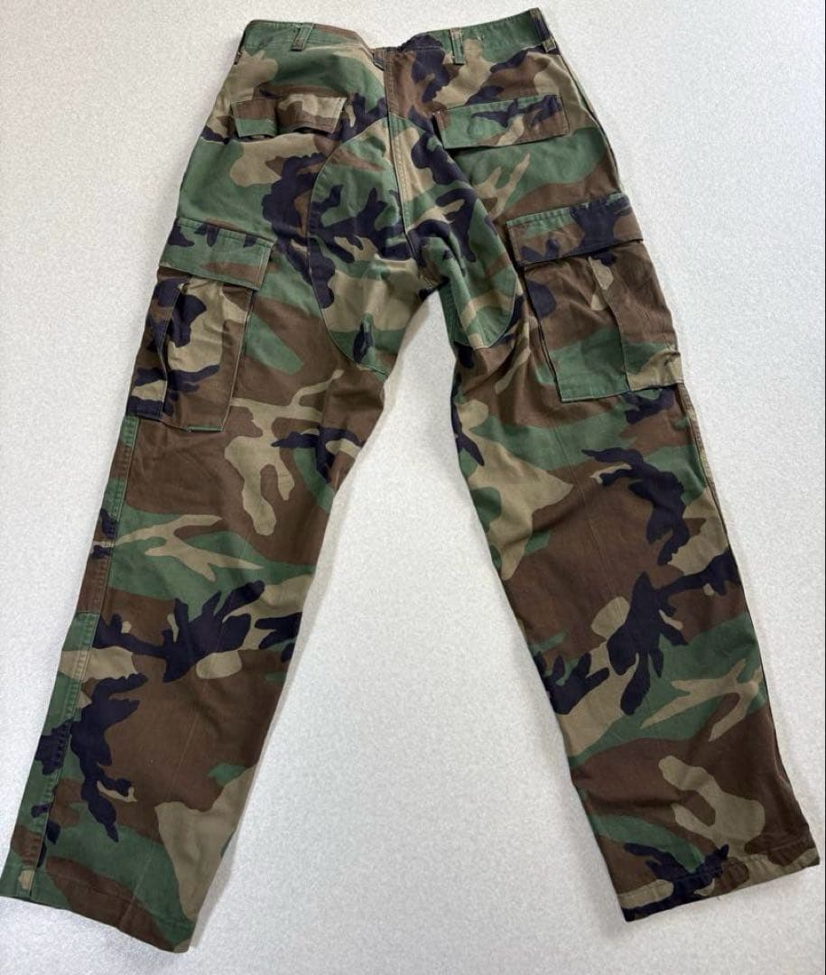 米軍実物 ウッドランドカモ コンバットパンツ サイズSMALL-SHORT