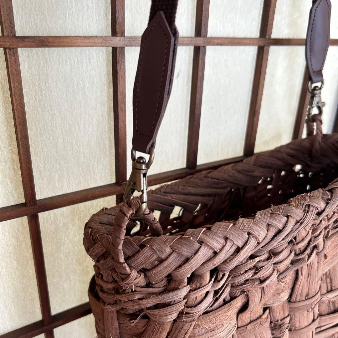 国産山葡萄　ショルダーバッグ 【C-49】