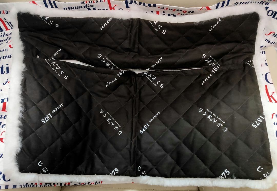 希少色 ムートンピローケース ホワイト