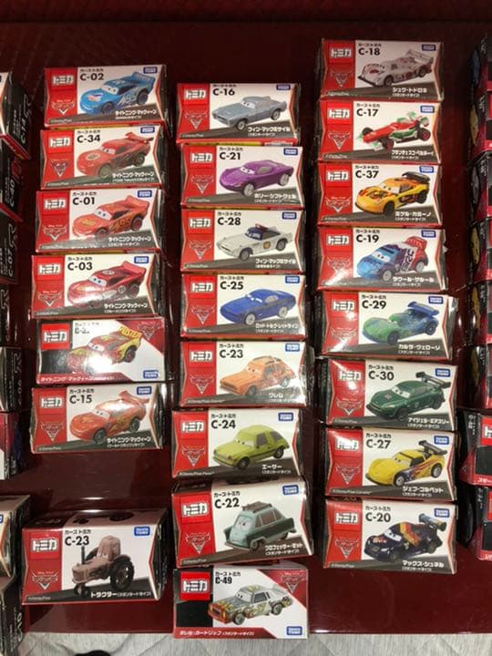 カーズトミカ　カーズ　トミカ　ディズニー　50台セット　廃盤あり