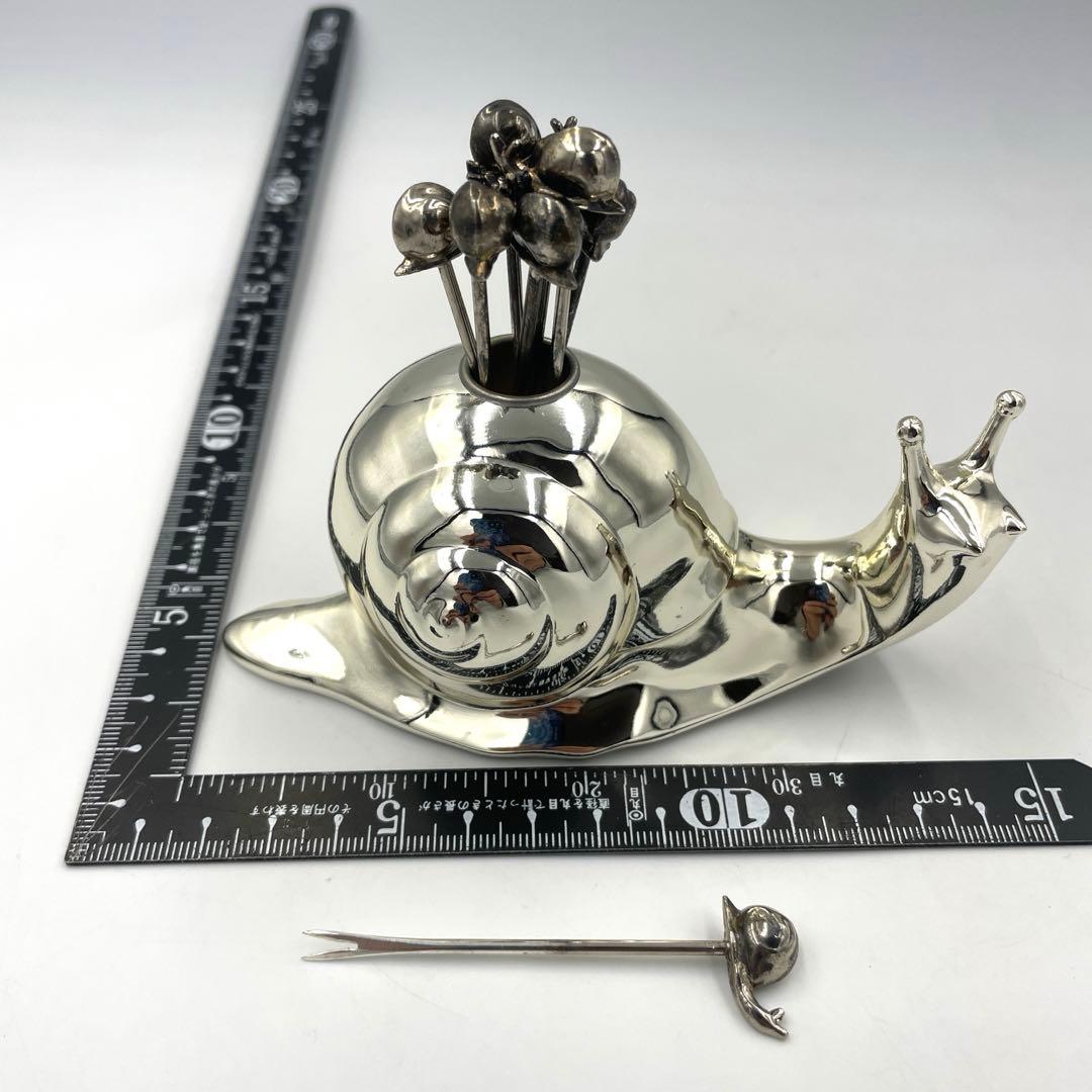 希少⭐️エスカルゴ⭐️カタツムリ型⭐️スモールピックセット⭐️かたつむり⭐️ビンテージ