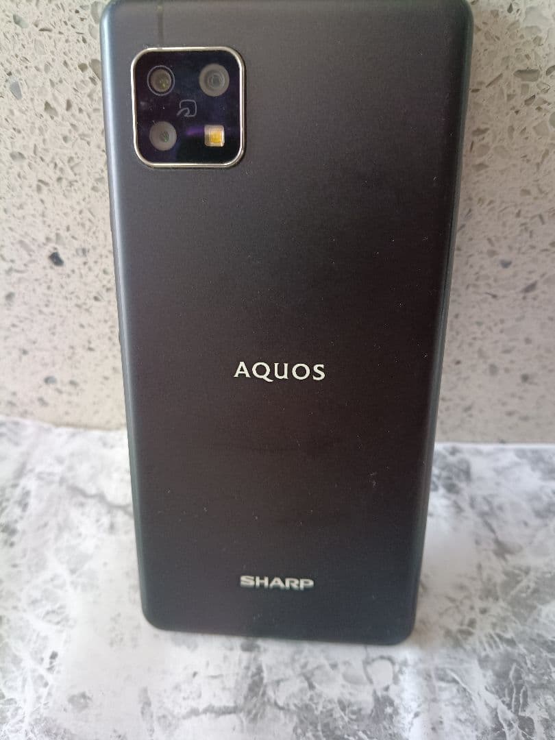 【SIMフリー版】SHARP AQUOS sense5G SH-M17 ブラック