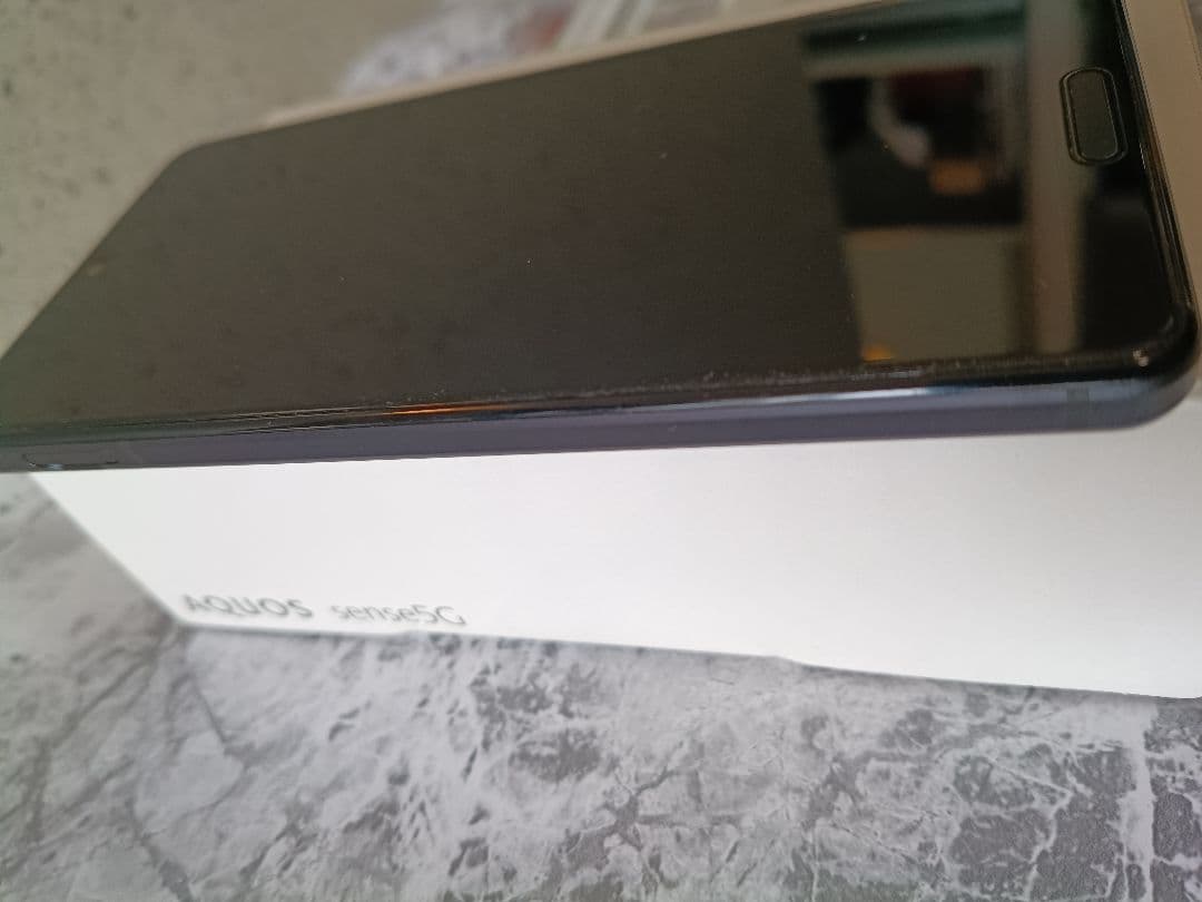 【SIMフリー版】SHARP AQUOS sense5G SH-M17 ブラック