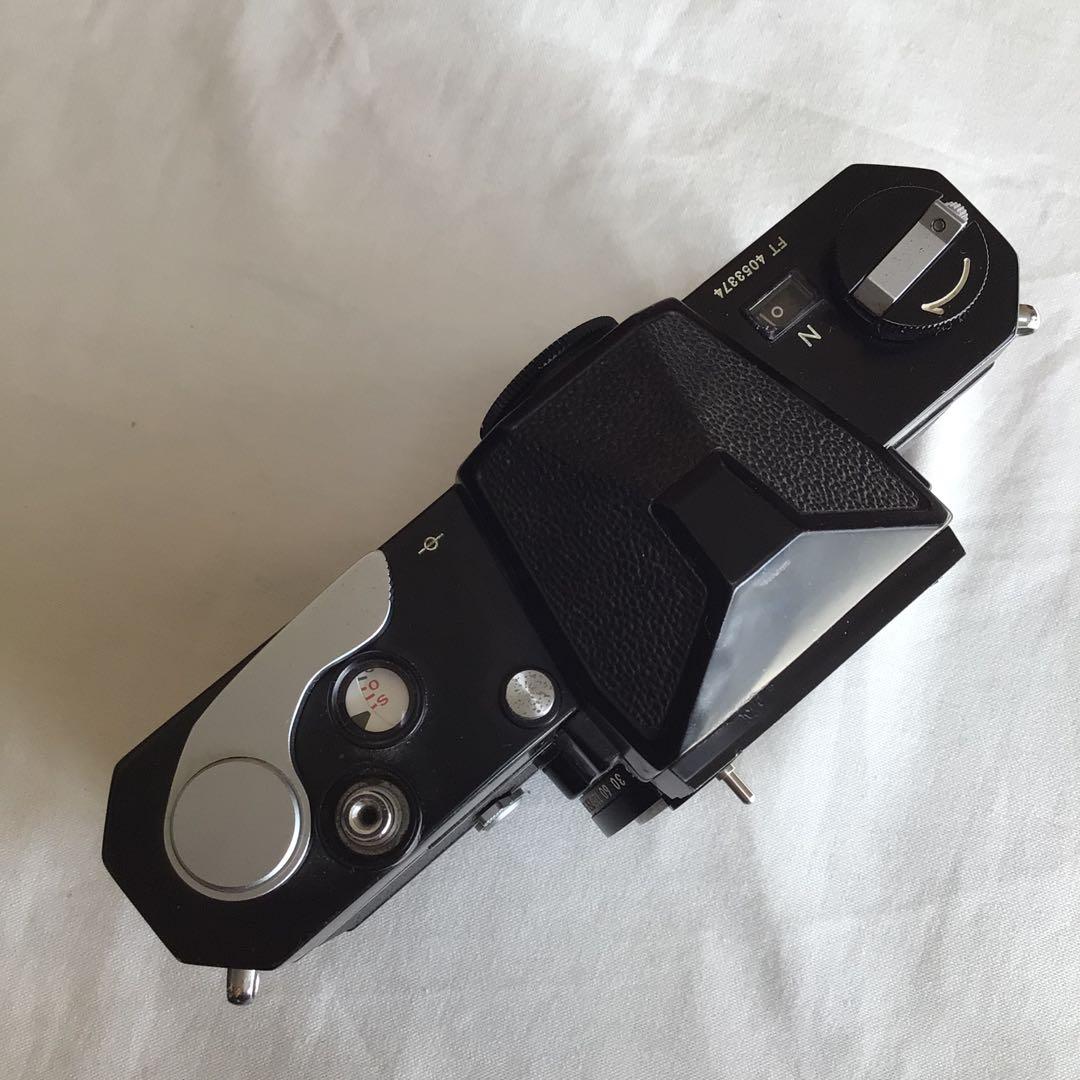 日本光学50mm f1.4元箱付、フードHS-12付、ニコマートFTN付セット