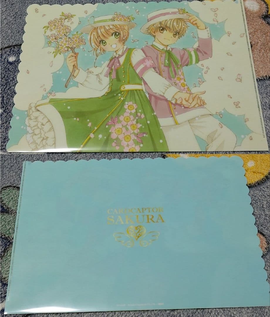 d*2様 カードキャプターさくら　クリアファイル　カード　イラストカード　チラシ