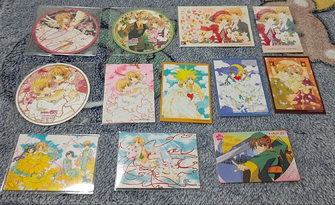 d*2様 カードキャプターさくら　クリアファイル　カード　イラストカード　チラシ