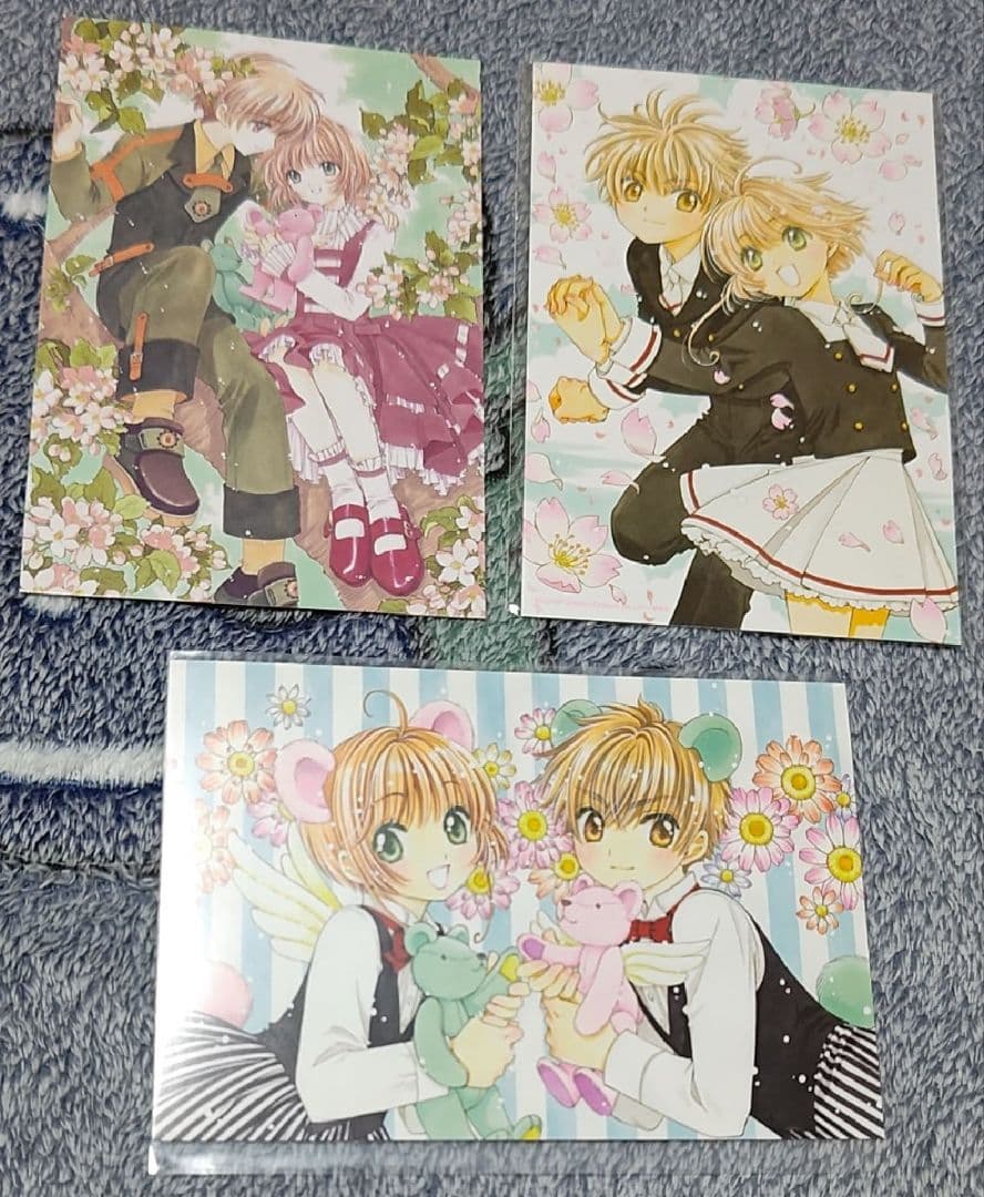 d*2様 カードキャプターさくら　クリアファイル　カード　イラストカード　チラシ