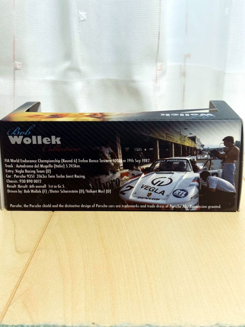 ポルシェ935J K MODEL1/43 #2 1982 Bob Wollek