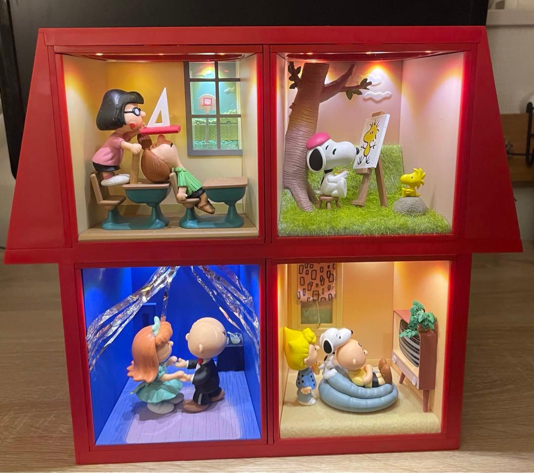 週間ディアゴスティーニつくってあつめる スヌーピー＆フレンズ ミニハウス完成品