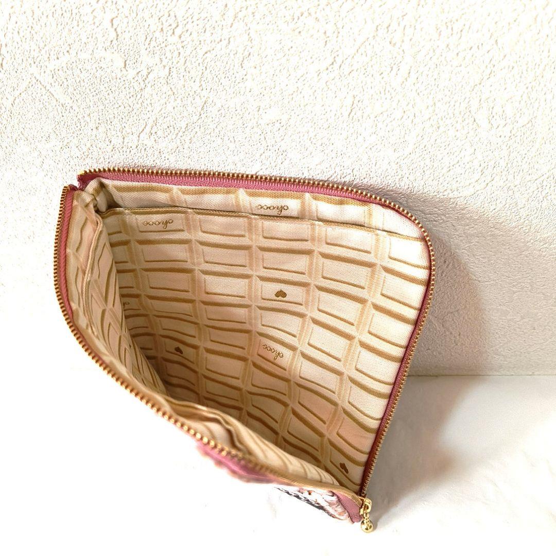 パニャ様】ハンドメイドオーダー★犬&女の子★L字ポーチ&ハンカチ&巾着　4点