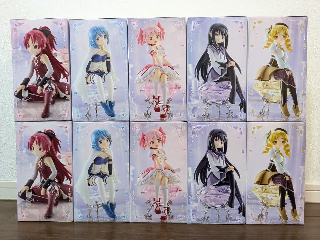 魔法少女まどか☆マギカ　フィギュア　まどか　さやか ほむら　マミ　杏子