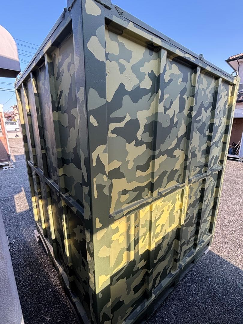 迷彩コンテナ 1坪 2m×2m