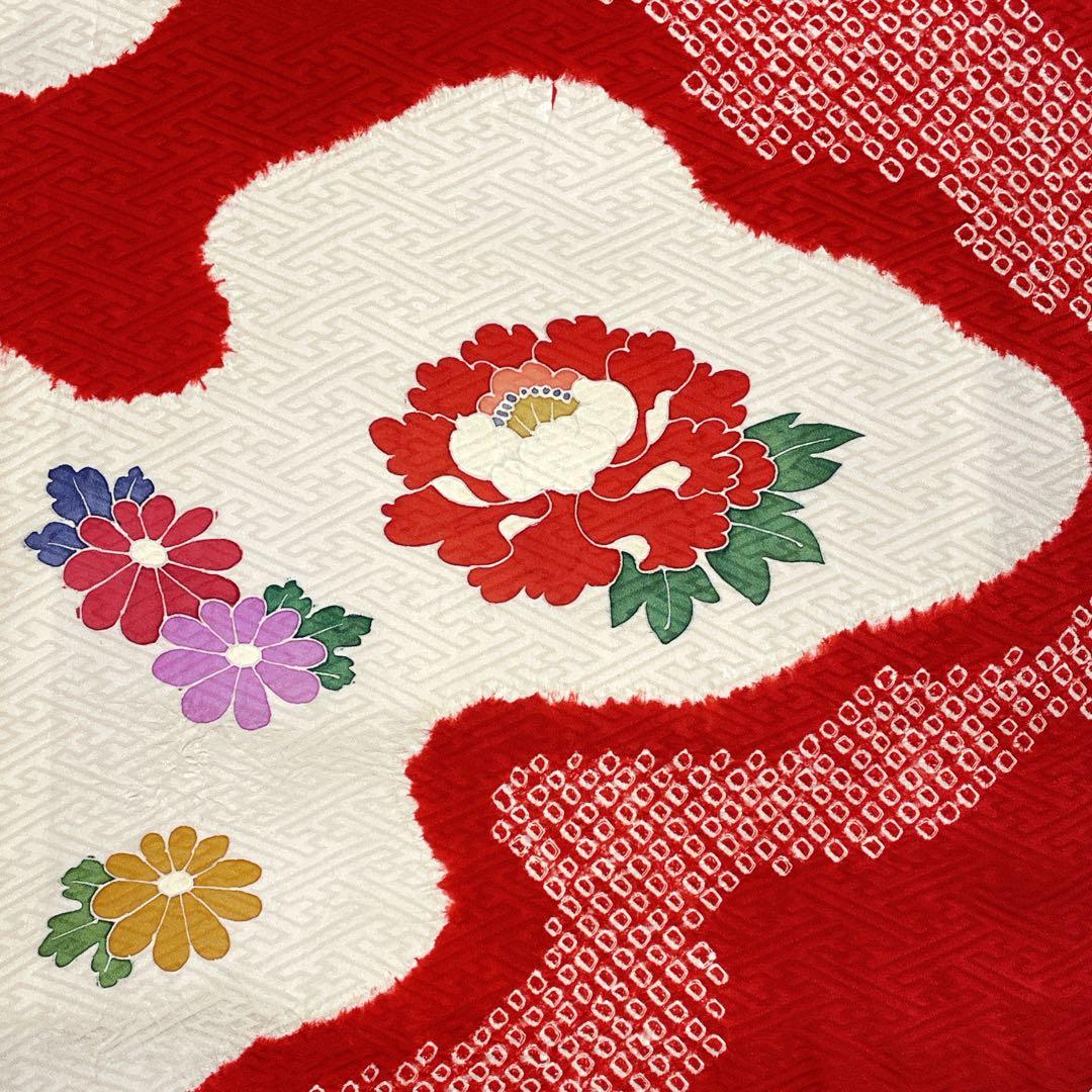 ◎mk-2180　女児　着物　3才　七五三　お宮参り　　1-26