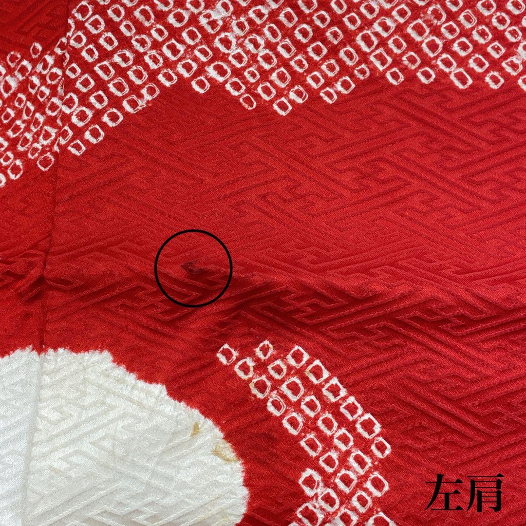 ◎mk-2180　女児　着物　3才　七五三　お宮参り　　1-26