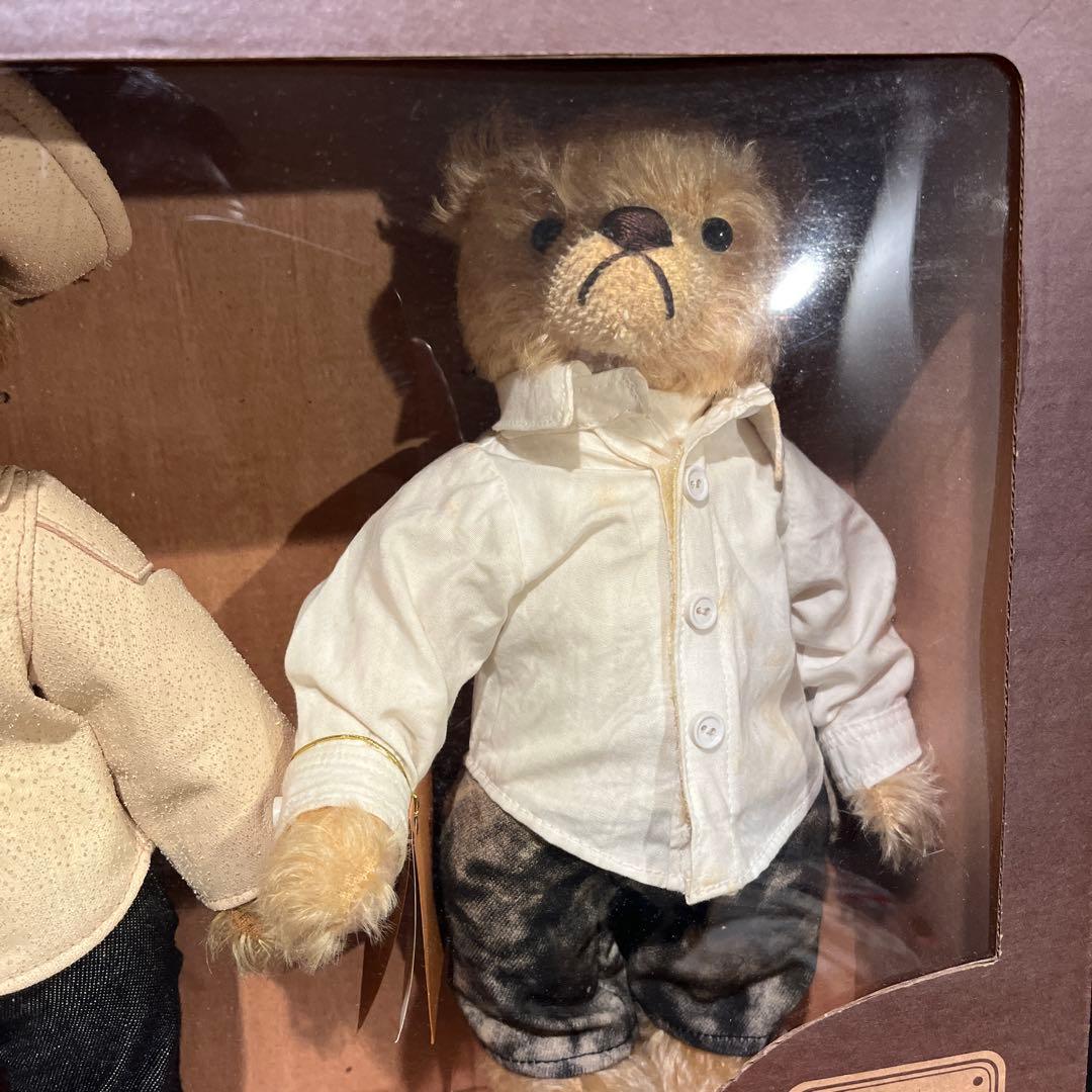 【希少】CHAGE&ASKA テディベア ペンダント セット チャゲアス　飛鳥