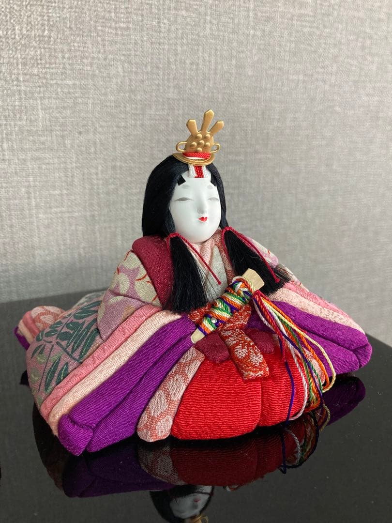 ★最終価格★【新品未使用】京都くろちく　お雛様（座雛）