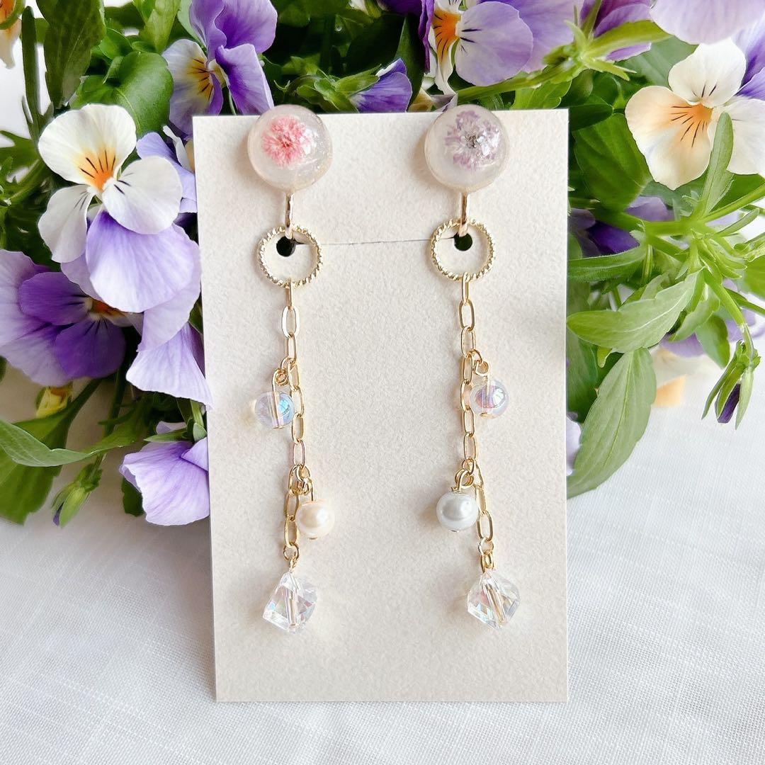 No.15 イヤリング　ハンドメイド　ハンドメイドアクセサリー