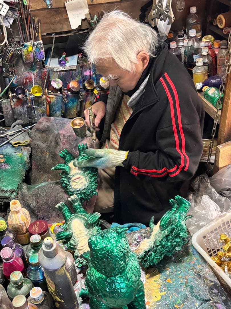 マルサン 450 後藤彩色所カスタム1期 ガラモン ブルマァク 展 ガラモン