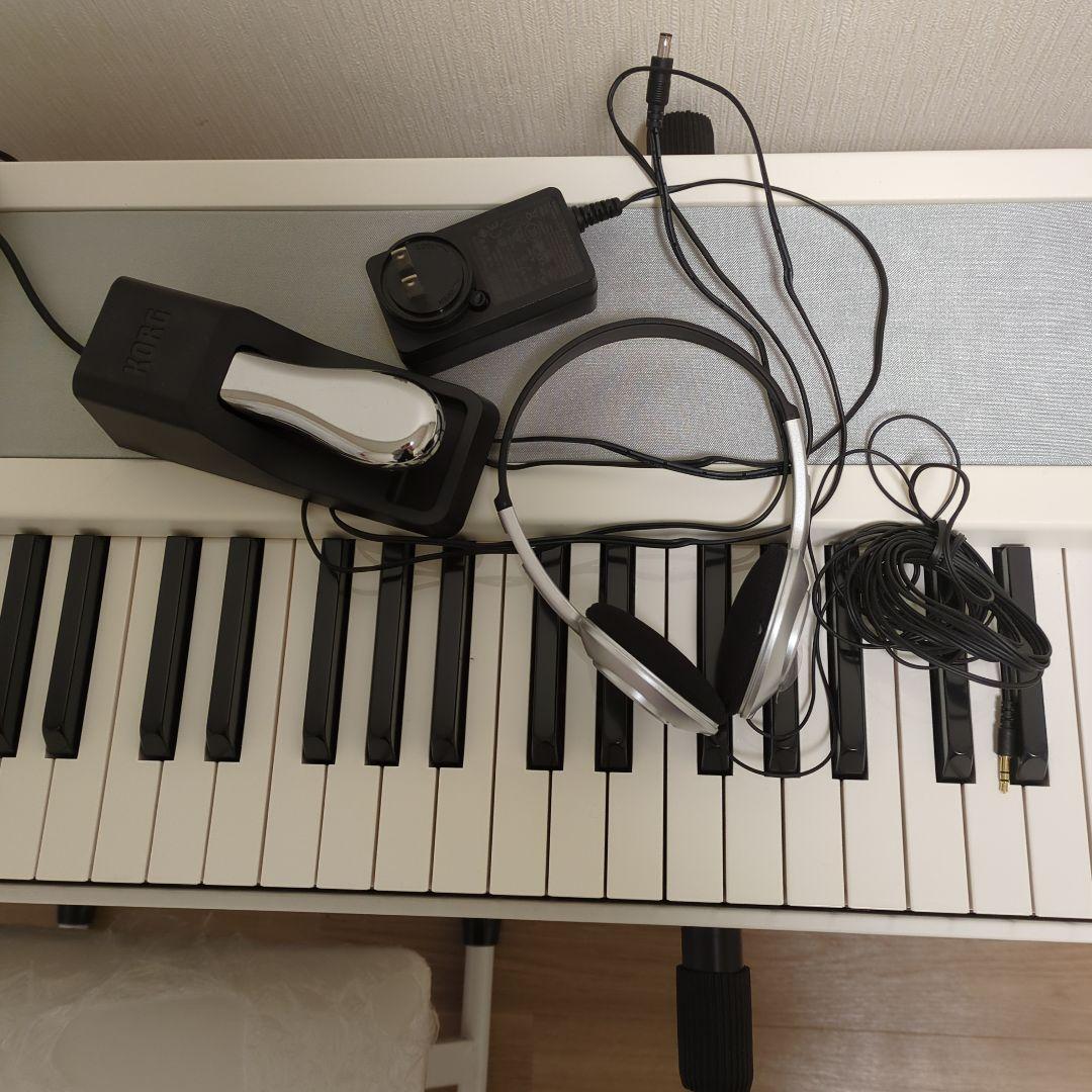KORG 電子ピアノ 88鍵盤　B1-WH