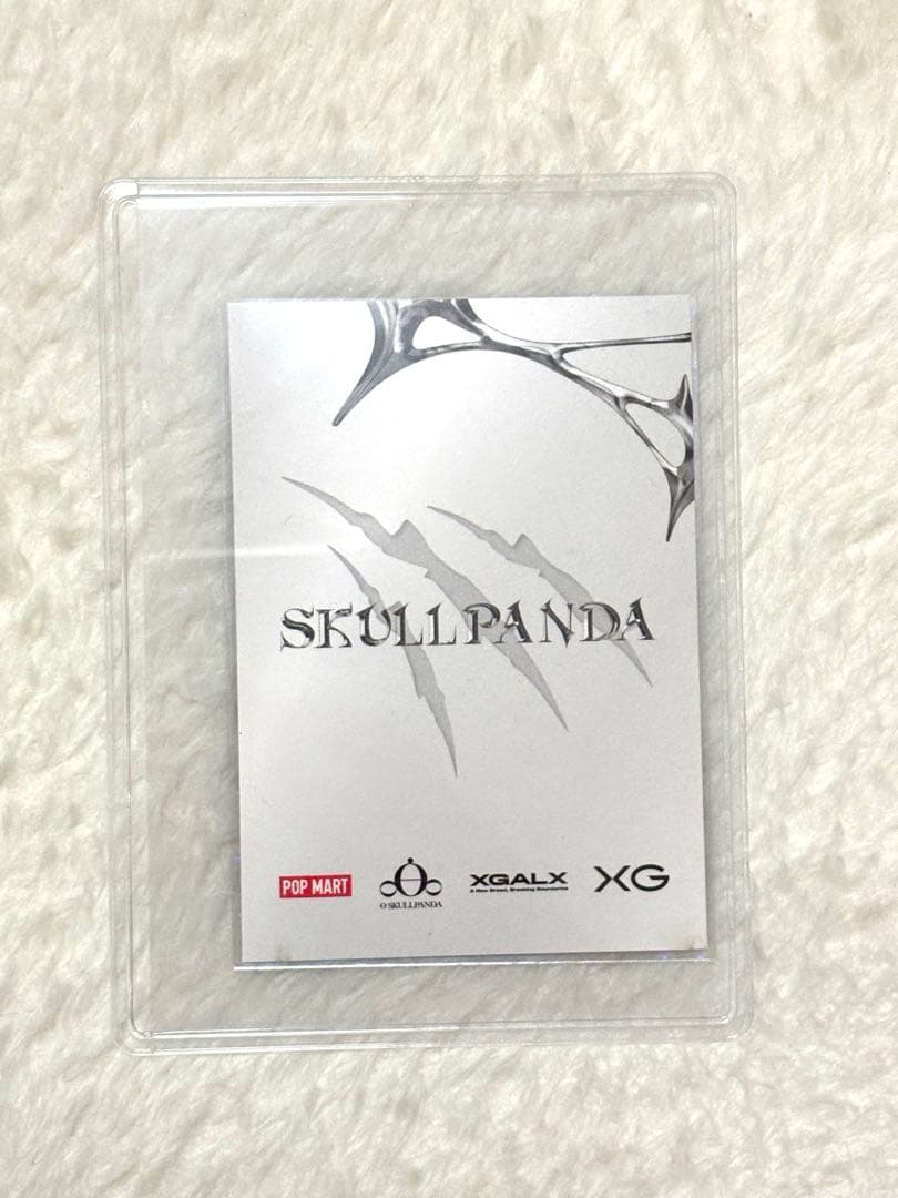 スカルパンダ　XG　ノベルティ　カード　ポップアップ