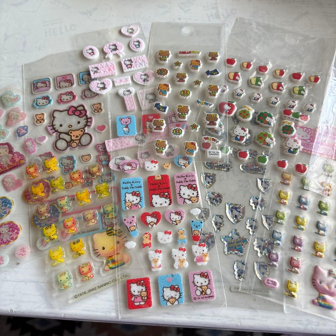 ハローキティシールセット　レトロ貴重品