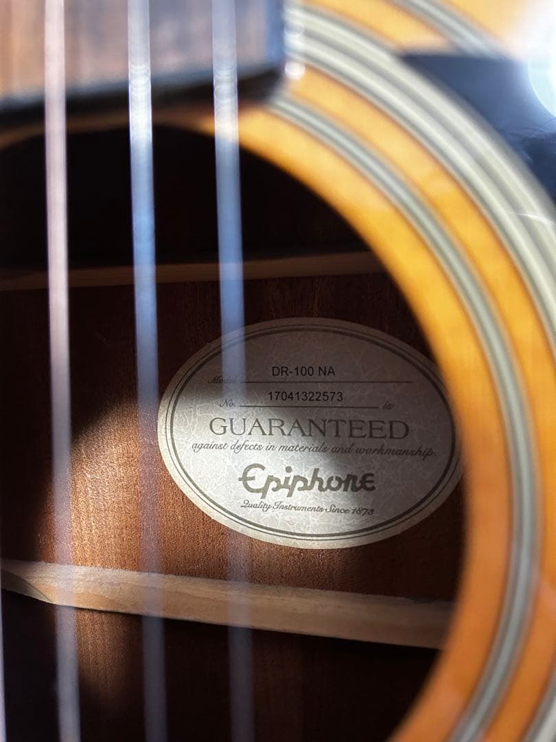Epiphone アコースティックギター DR-100NA