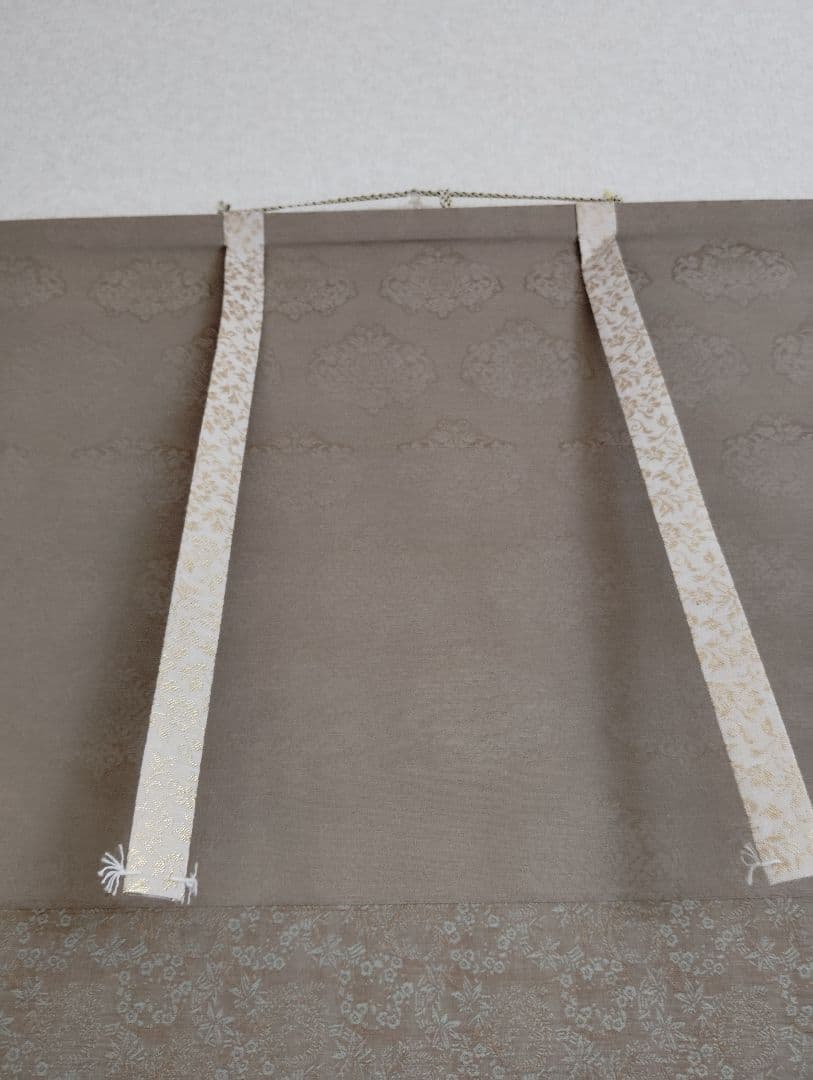 掛軸　寿桂　赤富士