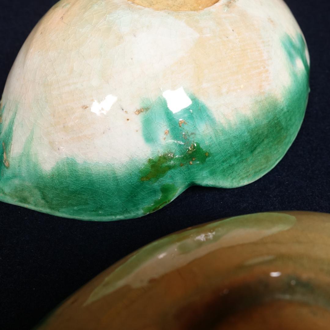 楽焼 舟形皿 向付 6客