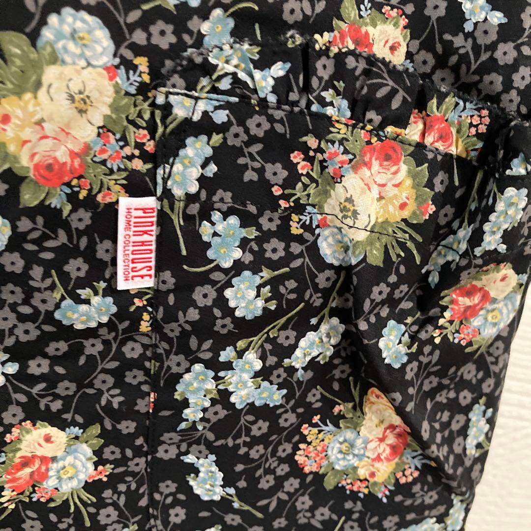 タグ付き新品PINK HOUSE 花柄エプロン