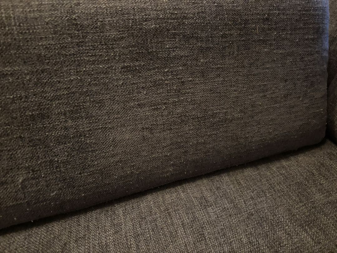 ソファ（NOCE）カバー丸洗い可能　グレー