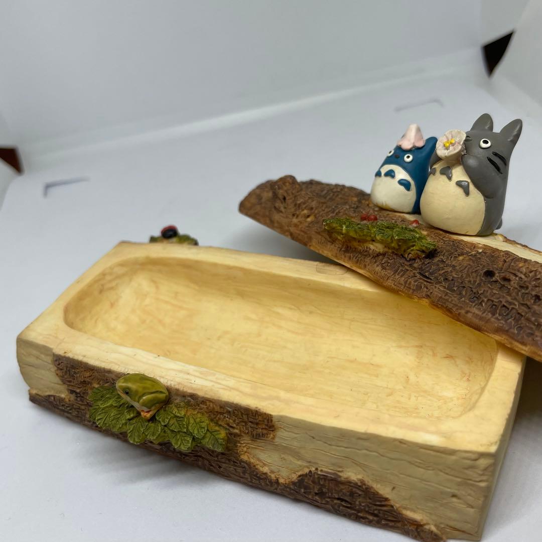 となりのトトロ 小物入れ（大） お花トトロ ベネリック製 箱付き ジブリ