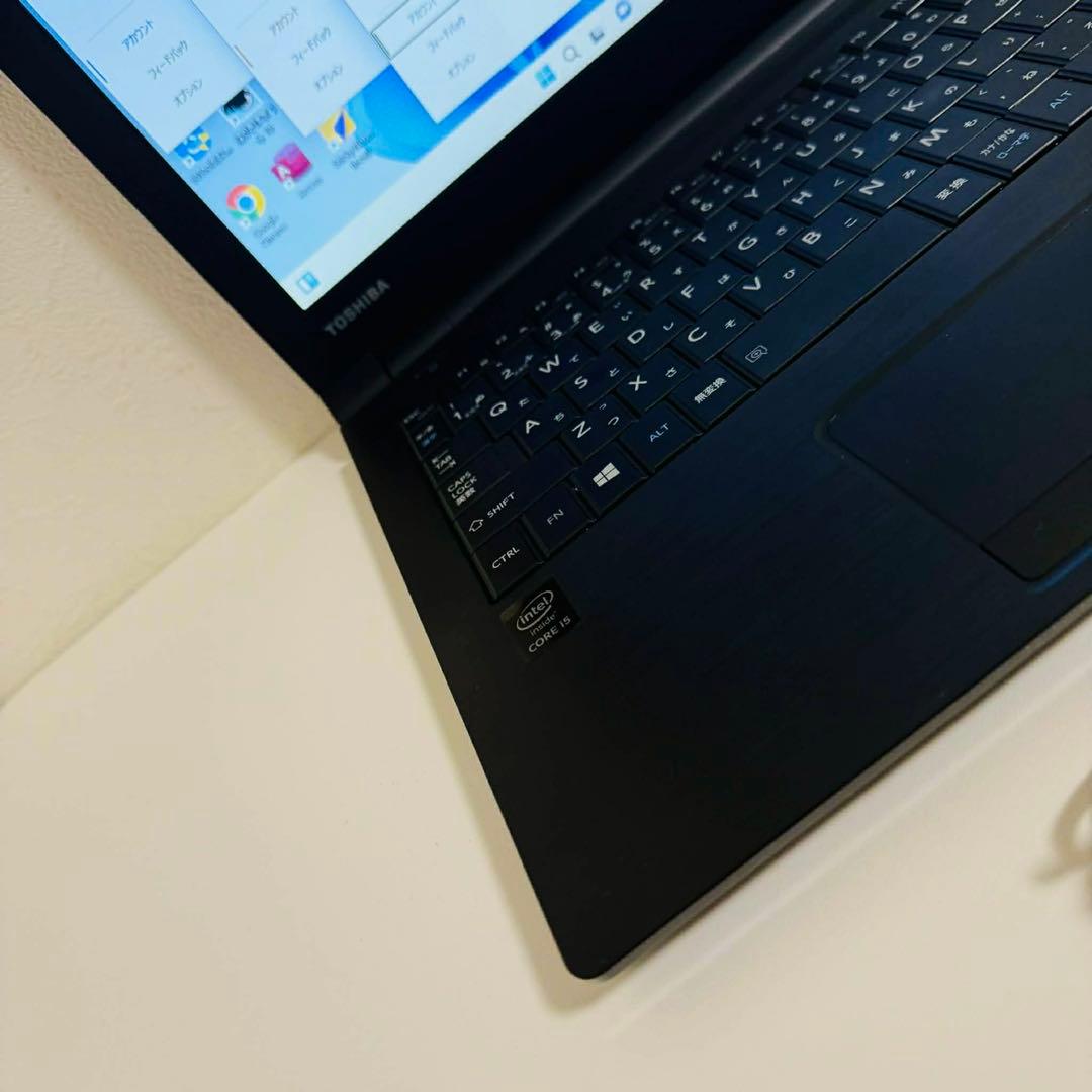Y219 TOSHIBAノートパソコンi5メモリ8G SSD高速Window11