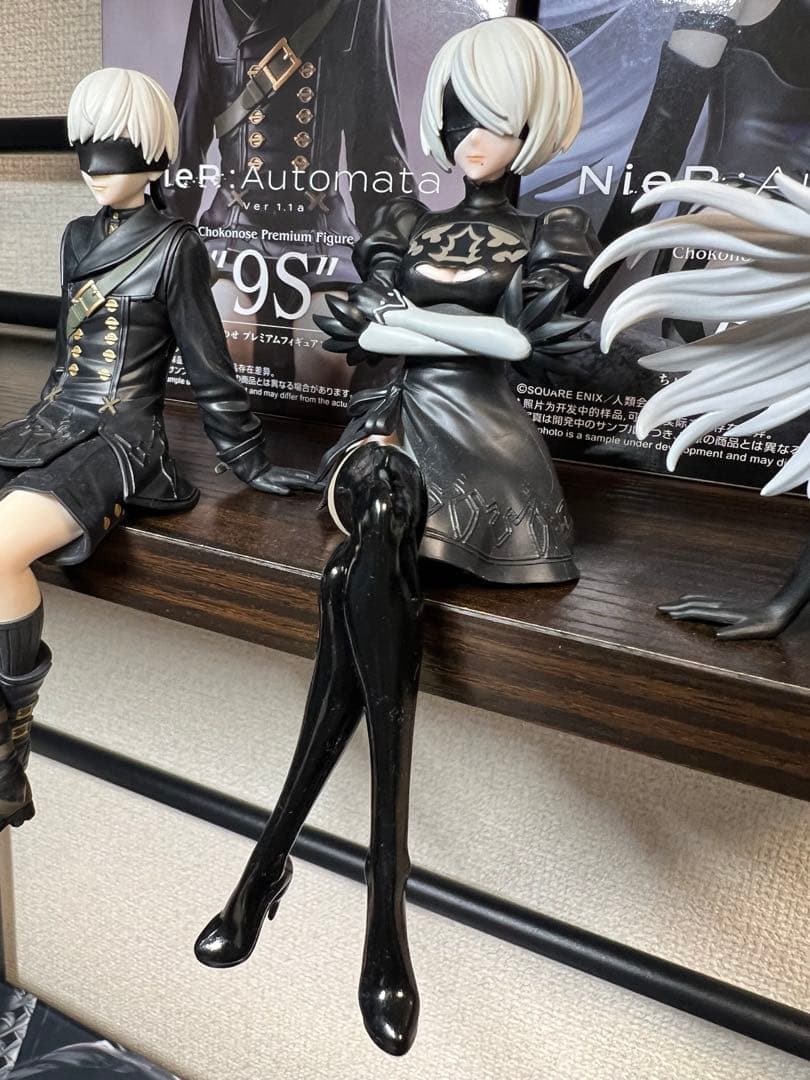 NieR:Automata ちょこのせ フィギュア 2B 9S A2 3点セット