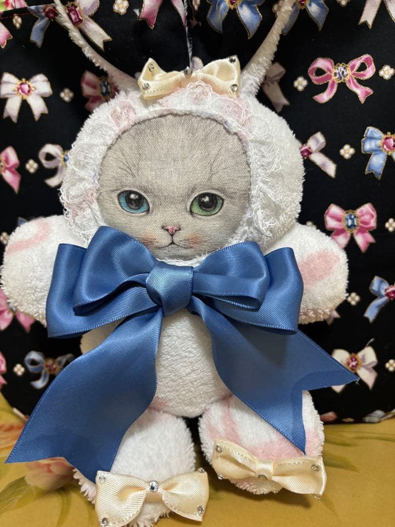 コヤンイサムチョン　サイドポケット付トートバッグ　オッドアイ