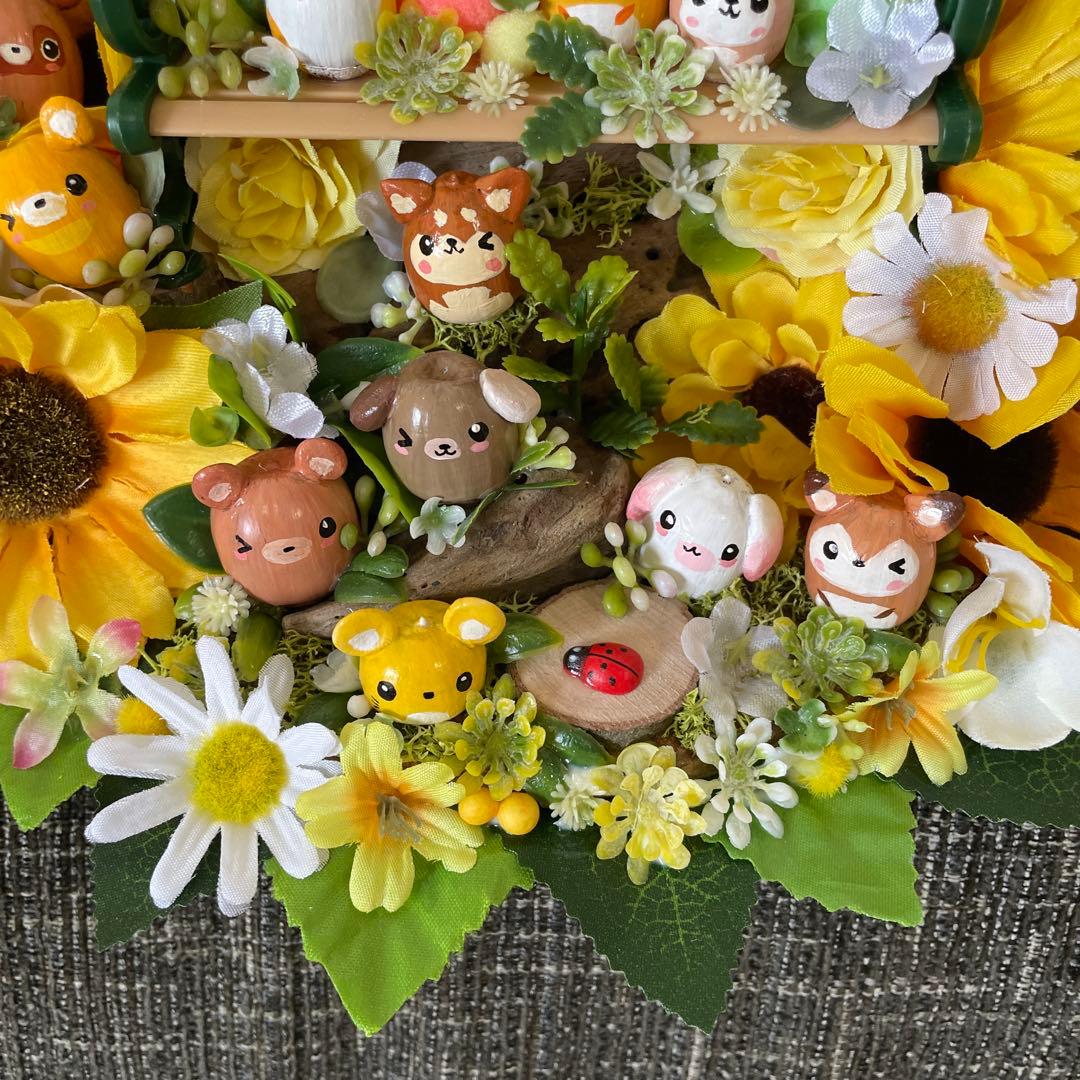 【一点もの】ひーちゃん☆ひまわりの飾り