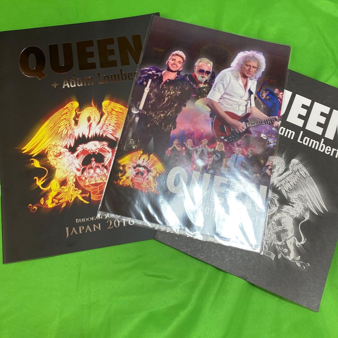 QUEEN クイーン ＋アダムランバート　ツアーパンフレット3種セット