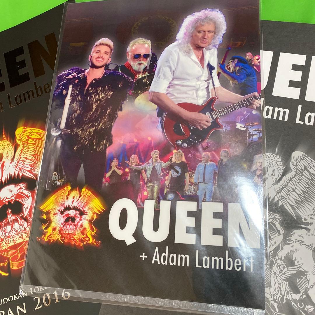QUEEN クイーン ＋アダムランバート　ツアーパンフレット3種セット