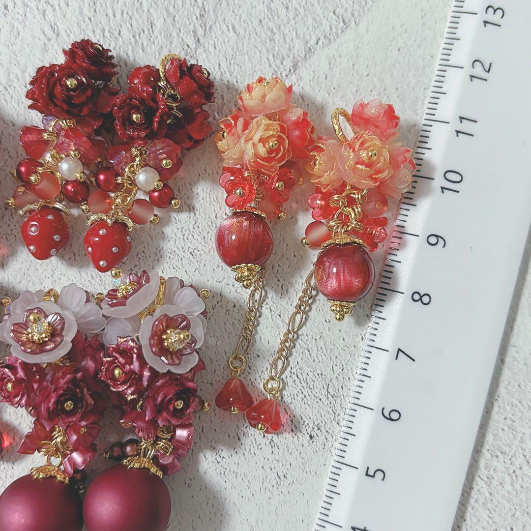 No.218 レッドチャーム　4ペア