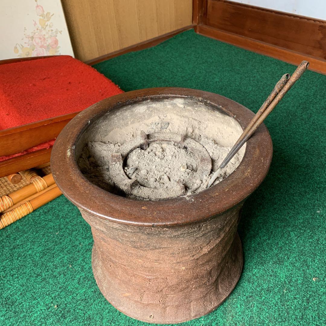 火鉢です!!備前焼!!レア物 レトロ アンティーク