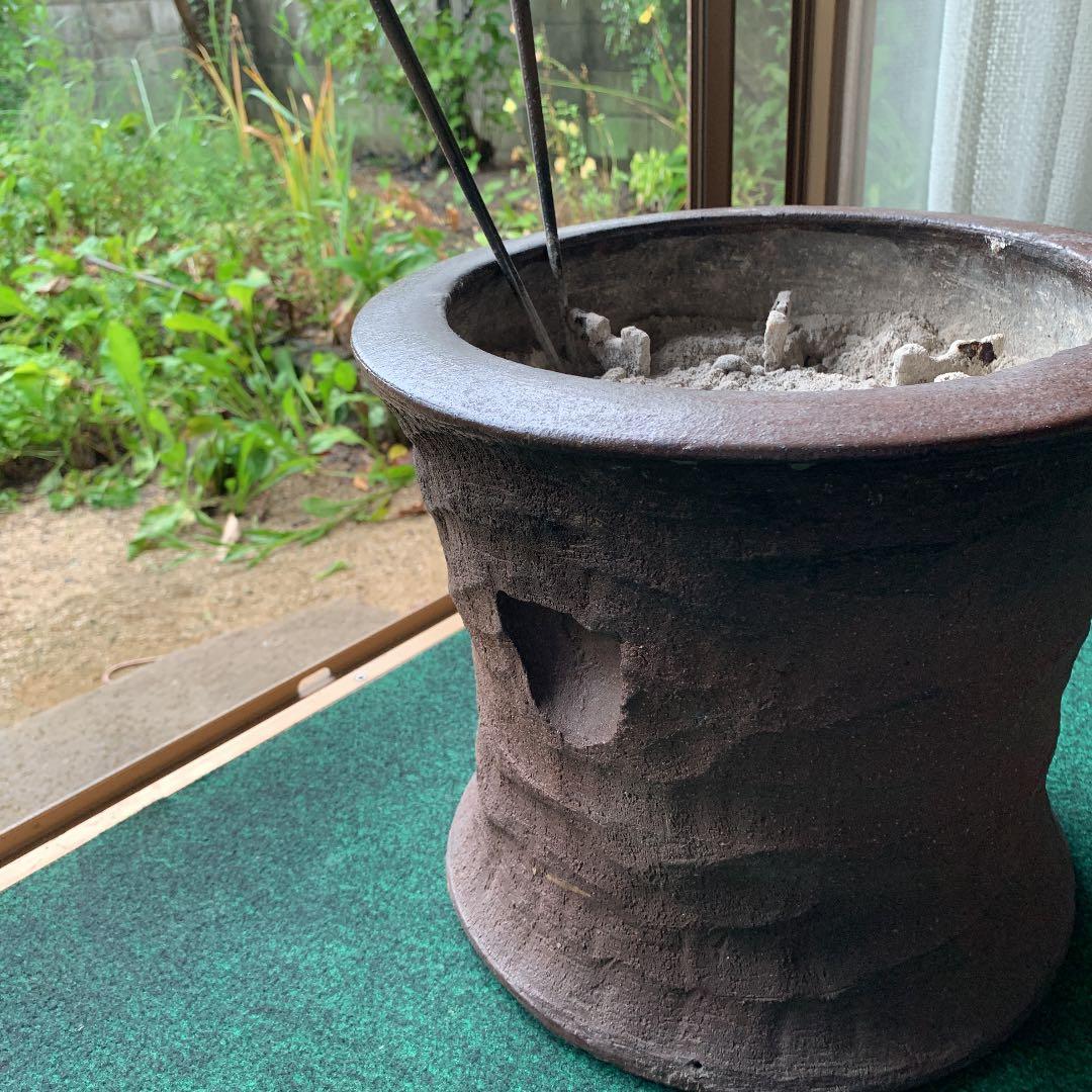 火鉢です!!備前焼!!レア物 レトロ アンティーク