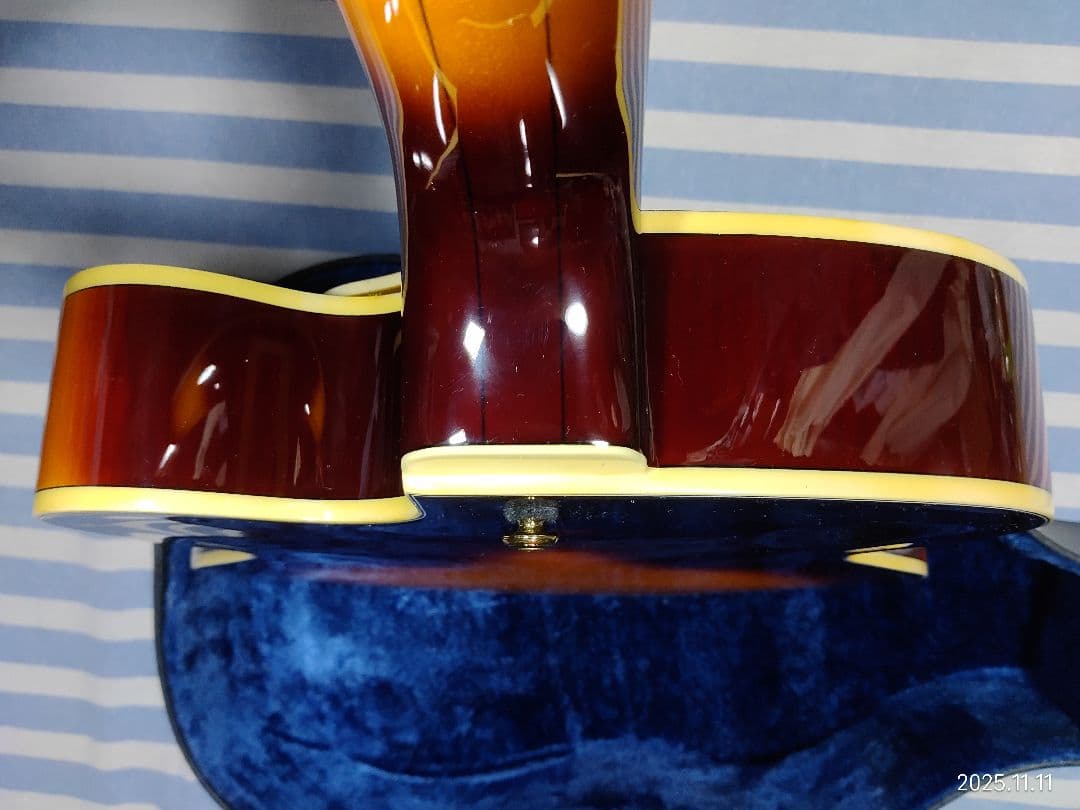 IBANEZのアートコアカスタムシリーズの1ランク上フルアコAF105-VB美品