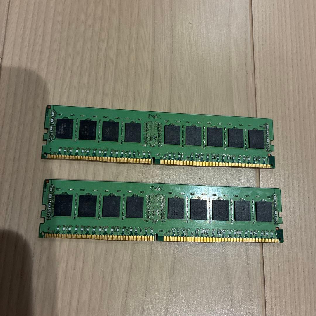 【送料込・中古・匿名配送】8GB PC4-2400T 2枚セット