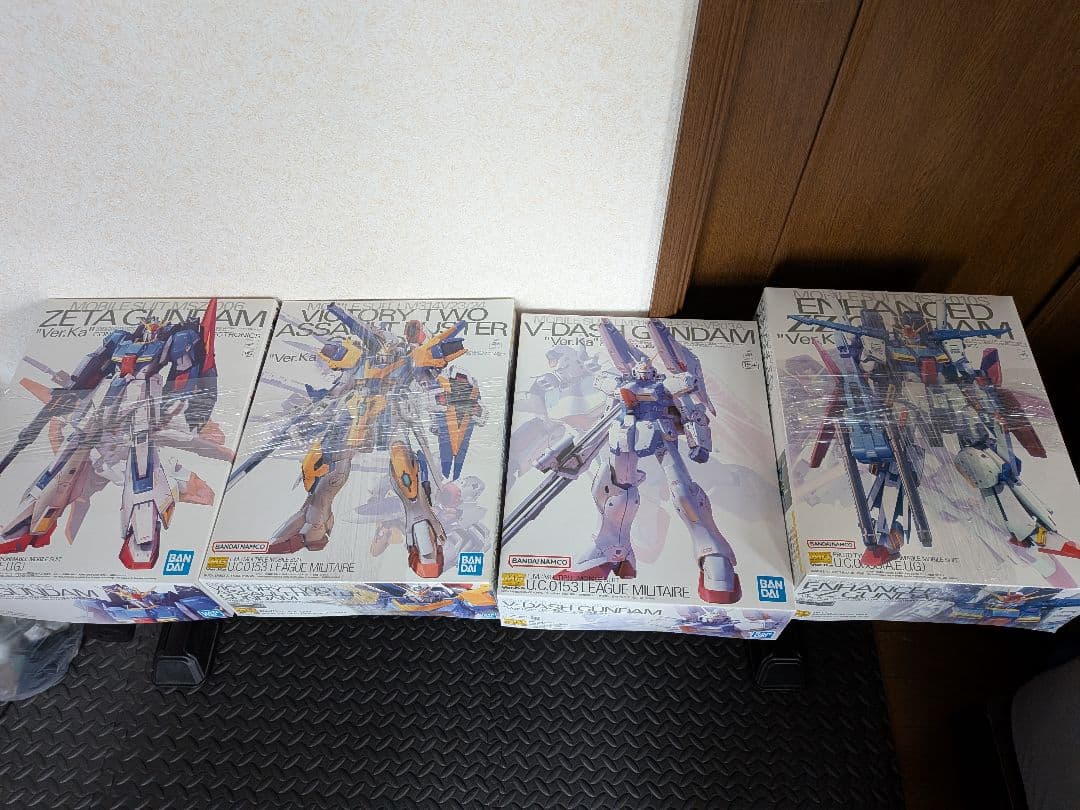 MG Ver.Ka 4体セット Z ZZ v2アサルトバスター Vダッシュ