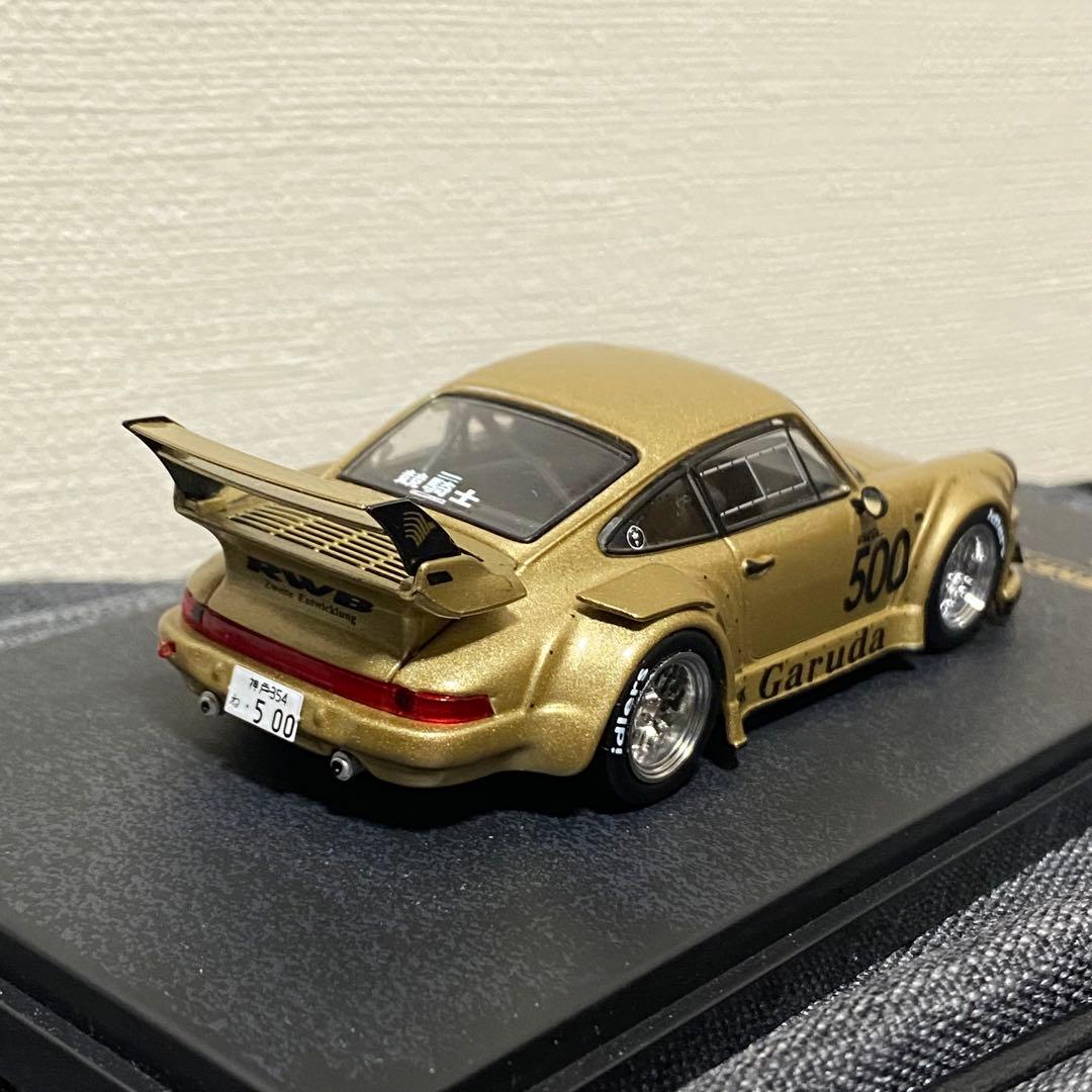 Tarmac Works 1/43 ポルシェ911 930 RWB ゴールド