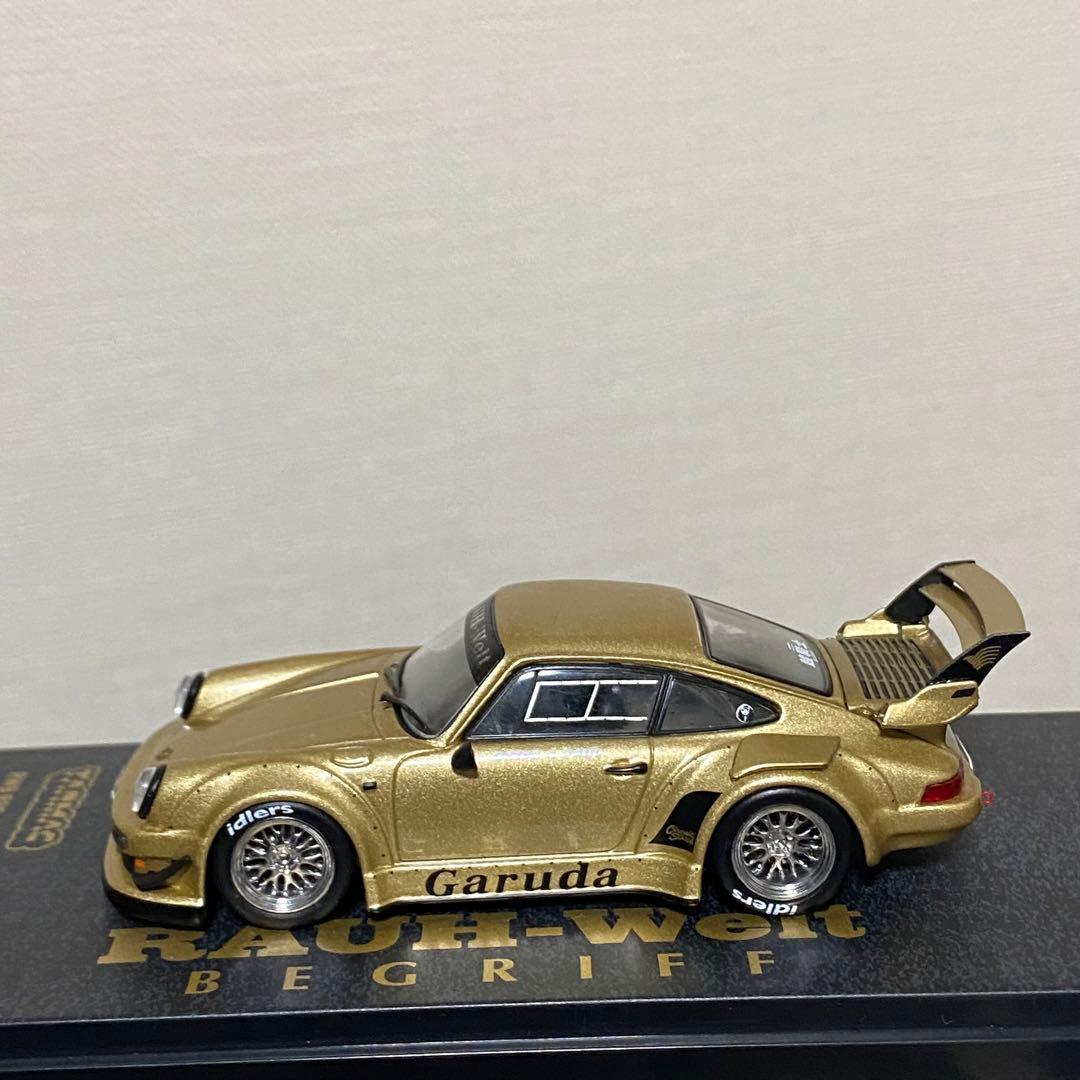 Tarmac Works 1/43 ポルシェ911 930 RWB ゴールド