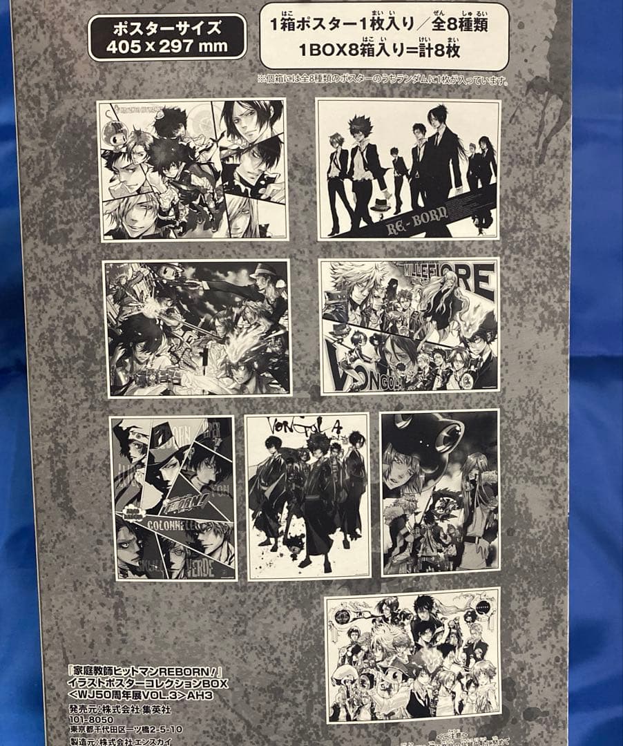家庭教師ヒットマンREBORN ポスター 創刊50周年記念 ジャンプ展