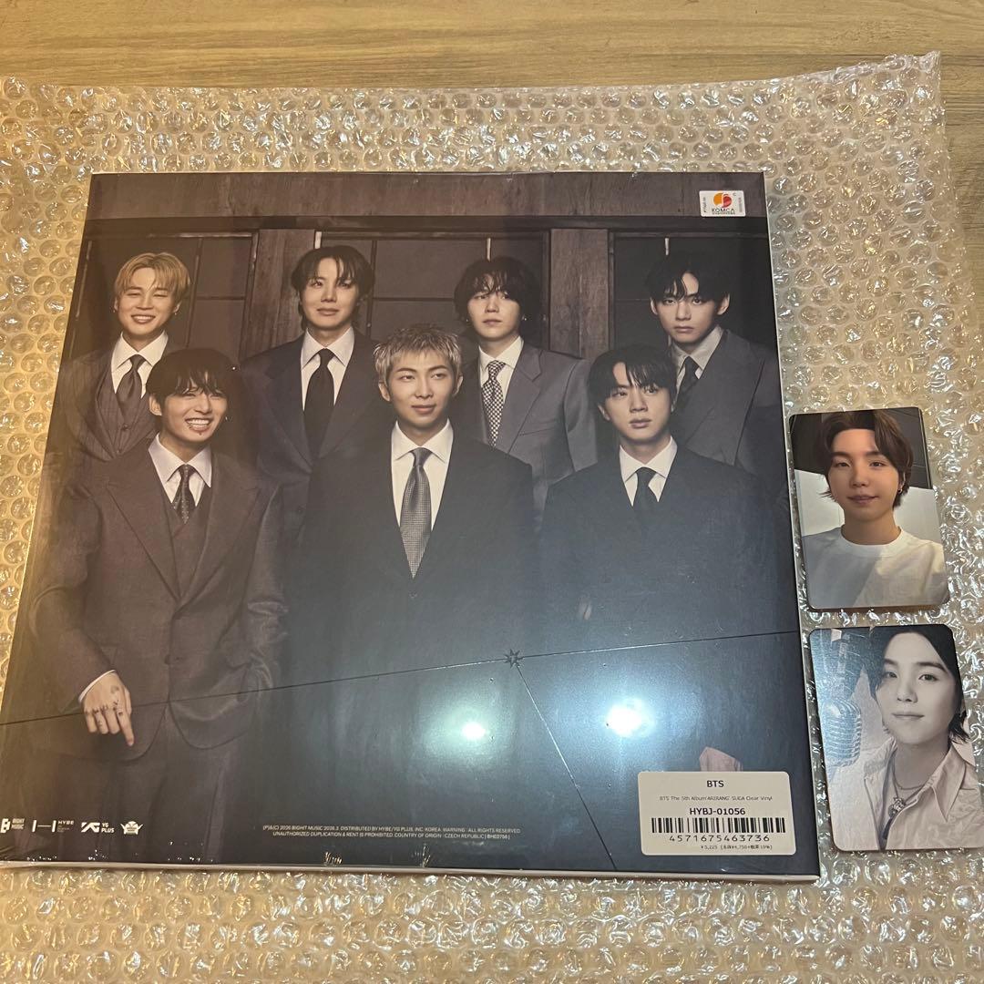 ARIRANG Standard Vinyl LP シュガ　ユンギ