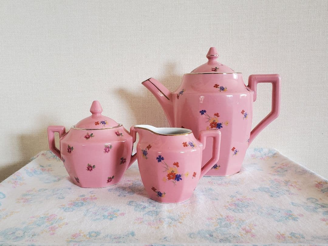 フランス　アンティーク　ティーセット