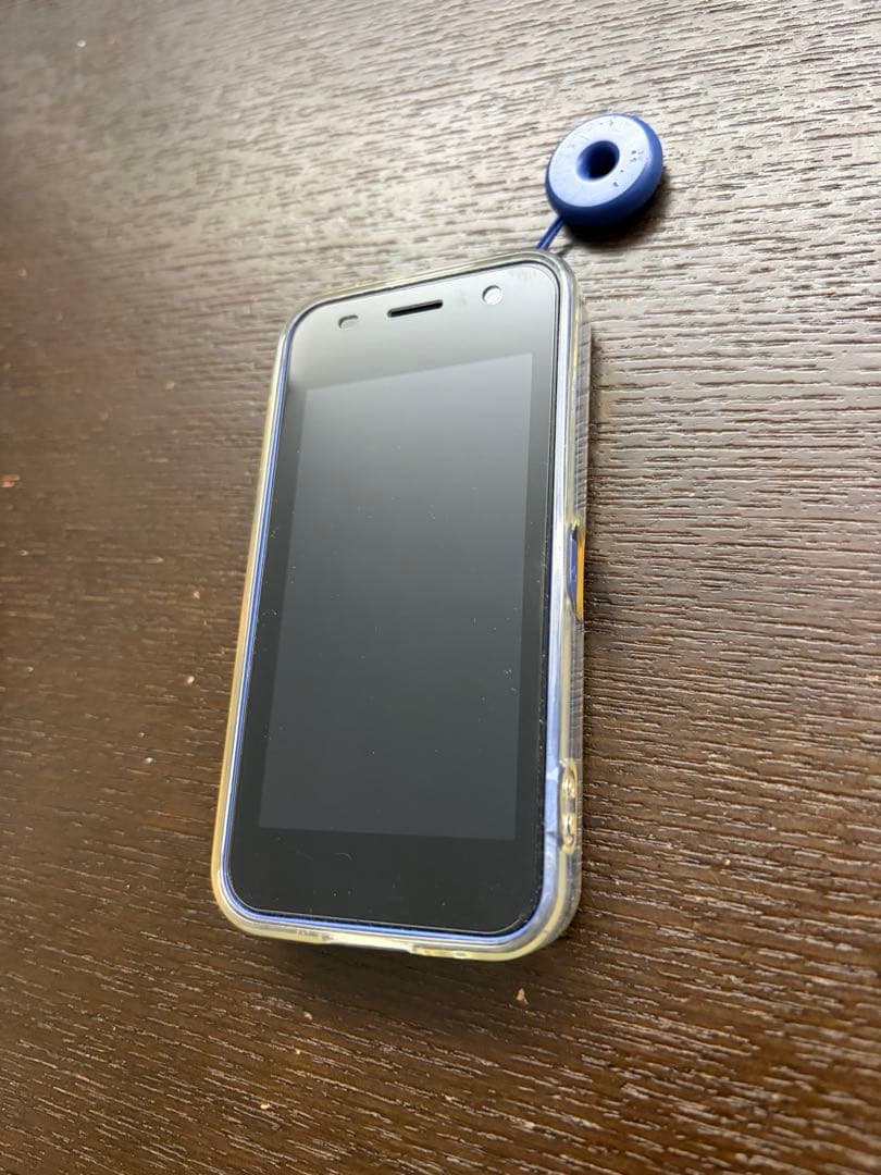 docomo KY-41C ブルー　スマートフォン 本体　キッズケータイ