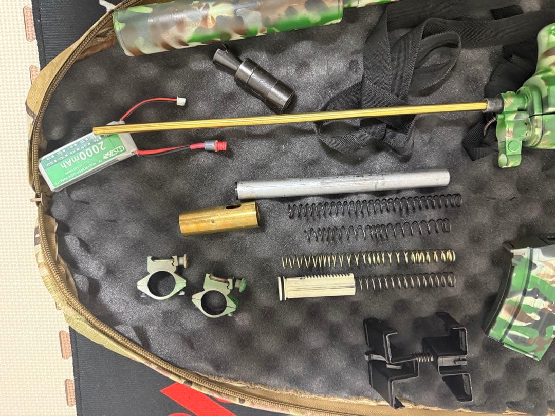 ak47 ヴェータ　スペツナズ　スナイパー仕様　スコープ、リポバッテリー付